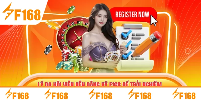 Lý do hội viên nên đăng ký F168 để trải nghiệm cá cược Lý do hội viên nên đăng ký F168 để trải nghiệm cá cược
